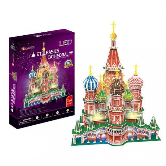 L519h St. Basil's Cathedral with LED