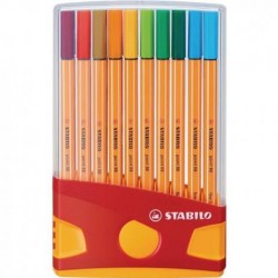 Μαρκαδοράκια Stabilo point 88 20/τεμ 0.4