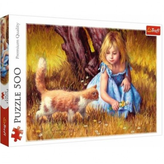 Trefl 500 Piece Jigsaw Puzzle In The Center Of Attention