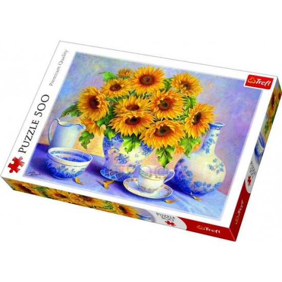 Trefl 500 Piece Jigsaw Puzzle Sunflowers
