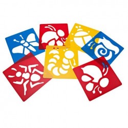 Στένσιλ εντόμων 6 τεμ 52141