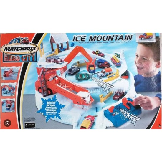 MATTEL 2002 MATCHBOX HERO CITY ICE MOUNTAIN