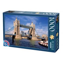 DToys Jigsaw Puzzle - 1000 Pieces - Famous Places : Tower Bridge, London DToys Jigsaw Puzzle - 1000 Pieces - Famous Places : Tower Bridge, London