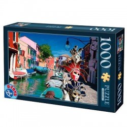DToys Jigsaw Puzzle - 1000 Pieces - Landscapes : Burano, Italy DToys Jigsaw Puzzle - 1000 Pieces - Landscapes : Burano, Italy