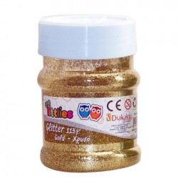 Glitter Σε Σκόνη Χρυσή 113γρ. The Littlies