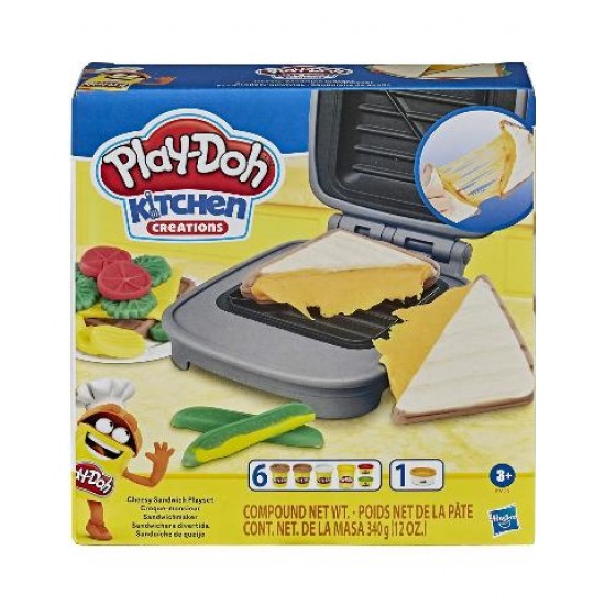 Hasbro PLAYDOH Cheesy Sandwich Playset E7623
