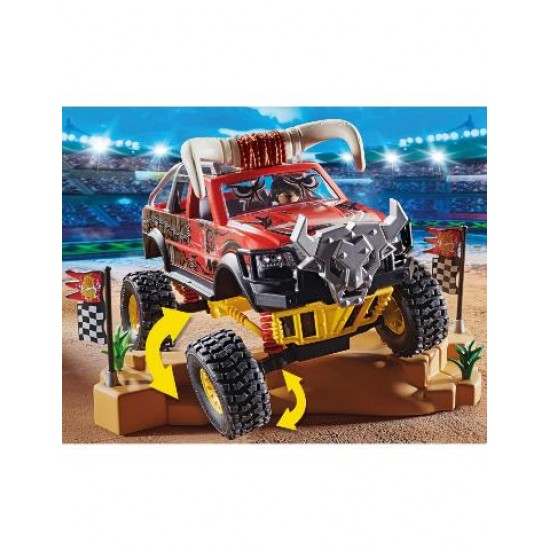 MONSTER TRUCK ΚΟΚΚΙΝΟΣ ΤΑΥΡΟΣ 70549