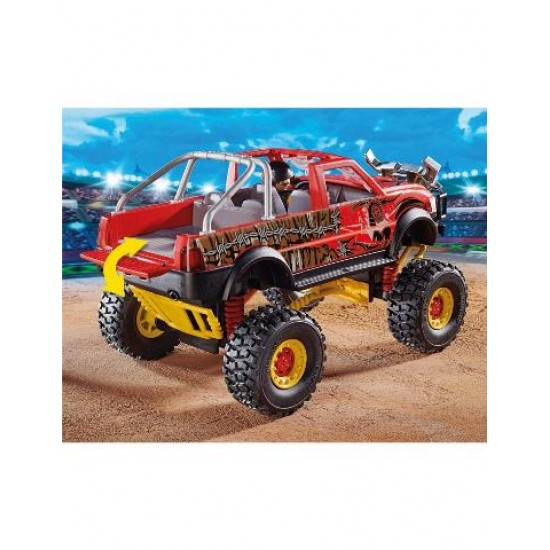 MONSTER TRUCK ΚΟΚΚΙΝΟΣ ΤΑΥΡΟΣ 70549