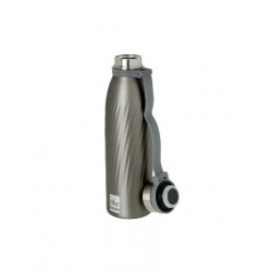 ECOLIFE ΜΕΤΑΛΛΙΚΌ ΑΝΟΞΕΊΔΩΤΟ ΘΕΡΜΌΣ ΜΠΟΥΚΆΛΙ 500ML COOL GREY - ΓΚΡΙ 33-BO-3030