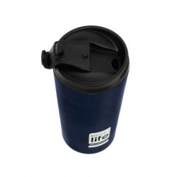ECOLIFE COFFEE ΘΕΡΜΟΣ 370ML BLUE BLACK ECOLIFE COFFEE ΘΕΡΜΟΣ 370ML BLUE BLACK