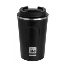 ECOLIFE ΠΟΤΗΡΙ ΘΕΡΜΟΣ ΑΠΟ ΑΝΟΞΕΙΔΩΤΟ ΑΤΣΑΛΙ 370ML ΣΚΟΥΡΟ ΓΚΡΙ