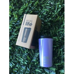 ECOLIFE ΠΟΤΗΡΙ ΘΕΡΜΟΣ ΑΠΟ ΑΝΟΞΕΙΔΩΤΟ ΑΤΣΑΛΙ 370ML ΛΙΛΑ MATTE 33-BO-4013