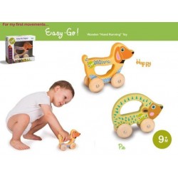 Ξυλινο Συρομενο Παιχνιδι Oops Easy Go Σε 2 Σχεδια (49107)