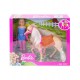 Mattel Barbie And Horse