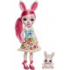 Mattel Enchantimals Μεγάλη Κούκλα - Bree Bunny Με Twist FRH51 / FRH52