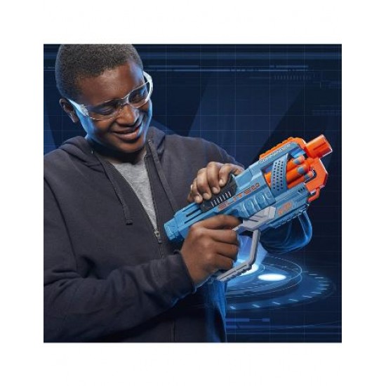 Hasbro Nerf Elite 2.0 Commander Rd-6 Blaster, 12 Official Nerf Darts E9485