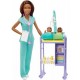 Mattel Barbie Baby Doctor Doll Σετ Επαγγέλματα Με Παιδάκια Και Ζωάκια - Γιατρός DHB63 / GKH24