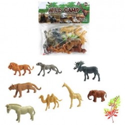 ΜΙΚΡΟ ΣΕΤ 8 ΑΓΡΙΑ ΖΩΑ 14x16cm ToyMarkt