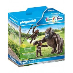 PLAYMOBIL 70360 ΟΙΚΟΓΕΝΕΙΑ ΑΠΟ ΓΟΡΙΛΛΕΣ