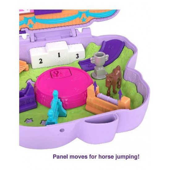 Mattel Polly Pocket Ο Κόσμος Της Polly Σετάκια - Jumpin Style Pony FRY35 / GTN14