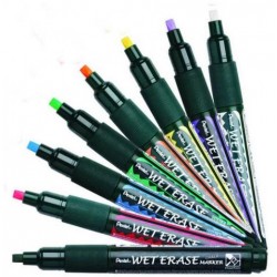 ΜΑΡΚΑΔΟΡΟΣ ΚΙΜΩΛΙΑΣ PENTEL SMW26 WET ERASE MARKER ΔΙΑΦΟΡΑ ΧΡΩΜΑΤΑ ΜΑΡΚΑΔΟΡΟΣ ΚΙΜΩΛΙΑΣ PENTEL SMW26 WET ERASE MARKER ΔΙΑΦΟΡΑ ΧΡΩΜΑΤΑ