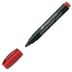 ΜΑΡΚΑΔΟΡΟΣ ΑΝΕΞΗΤΙΛΟΣ FABER CASTELL 2.8MM ΚΟΚΚΙΝΟΣ ΜΑΡΚΑΔΟΡΟΣ ΑΝΕΞΗΤΙΛΟΣ FABER CASTELL 2.8MM ΚΟΚΚΙΝΟΣ