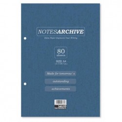 ΤΕΤΡΑΔΙΟ ΓΡΑΦΗΣ ΠΛΑΓΙΟ 21Χ29 80Φ ΚΟΛΛΗΤΟ ΜΕ ΤΡΥΠΕΣ