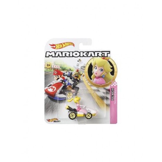 Mattel Hot Wheels Αυτοκινητάκια Mario Kart Peach