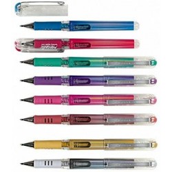 ΣΤΥΛΟ PENTEL HYBRID GEL K230MC METALLIC - ΔΙΑΦΟΡΑ ΧΡΩΜΑΤΑ