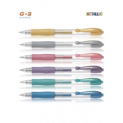 ΣΤΥΛΟ PILOT G-2 0.7 METALLIC ΣΕ ΔΙΑΦΟΡΑ ΧΡΩΜΑΤΑ