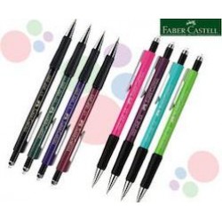 ΜΗΧΑΝΙΚΟ ΜΟΛΥΒΙ FABER 1345 GRIP 0,5 - ΔΙΑΦΟΡΑ ΧΡΩΜΑΤΑ