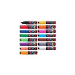 ΜΑΡΚΑΔΟΡΟΣ POSCA PC-8K - ΔΙΑΦΟΡΑ ΧΡΩΜΑΤΑ