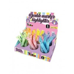 ΜΑΡΚΑΔΟΡΟΣ ΔΙΑΓΡΑΜΜΙΣΗΣ ΔΙΠΛΟΣ THE LITTLIES - ΔΙΑΦΟΡΑ ΧΡΩΜΑΤΑ