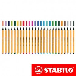ΜΑΡΚΑΔΟΡΟΙ STABILO POINT 88 - ΔΙΑΦΟΡΑ ΧΡΩΜΑΤΑ ΜΑΡΚΑΔΟΡΟΙ STABILO POINT 88 - ΔΙΑΦΟΡΑ ΧΡΩΜΑΤΑ