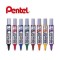 ΜΑΡΚΑΔΟΡΟΣ ΑΣΠΡΟΠΙΝΑΚΑ PENTEL MAXIFLO MWL5M ΔΙΑΦΟΡΑ ΧΡΩΜΑΤΑ