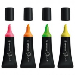 ΜΑΡΚΑΔΟΡΟΣ ΔΙΑΓΡΑΜΜΙΣΕΩΣ STABILO SHINE 76 - ΔΙΑΦΟΡΑ ΧΡΩΜΑΤΑ