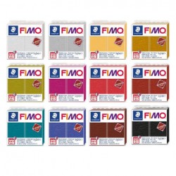 ΠΗΛΟΣ FIMO LEATHER EFFECT 57GR ΔΙΑΦΟΡΑ ΧΡΩΜΑΤΑ ΠΗΛΟΣ FIMO LEATHER EFFECT 57GR ΔΙΑΦΟΡΑ ΧΡΩΜΑΤΑ