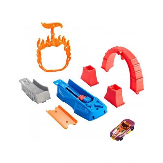 Mattel Hot Wheels Flame Jumper Play Set Κλασικές Πίστες Για Κόλπα FTH79 / FTH81