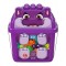 MEGA BLOKS First Builders Silly Hippo Κουβαδάκι Με Τουβλάκια Ιπποπόταμος (25 Κομμάτια) GRV21