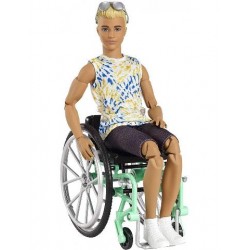 Mattel Barbie Ken Fashionistas 167 Με Αναπηρικό Αμαξίδιο GWX93 Mattel Barbie Ken Fashionistas 167 Με Αναπηρικό Αμαξίδιο GWX93