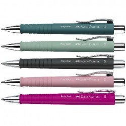 ΣΤΥΛΟ POLYBALL XB FABER-CASTELL - ΔΙΑΦΟΡΑ ΧΡΩΜΑΤΑ