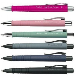 ΣΤΥΛΟ POLYBALL XB FABER-CASTELL - ΔΙΑΦΟΡΑ ΧΡΩΜΑΤΑ