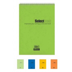 ΜΠΛΟΚ ΣΠΙΡΑΛ Α4 SALKO SELECT 60 ΦΥΛΛΩΝ 2Θ