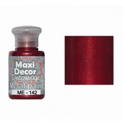 ΧΡΩΜΑ ΜΕΤΑΛΛΙΚΟ ΜΕ142 ΜΠΟΡΝΤΟ 60ML