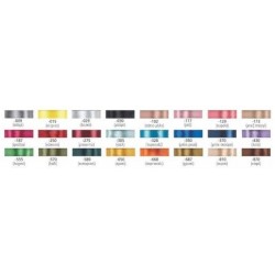 ΚΟΡΔΕΛΑ ΣΑΤΕΝ ΝΑΚΟΣ 12MMX50Y ΔΙΑΦΟΡΑ ΧΡΩΜΑΤΑ