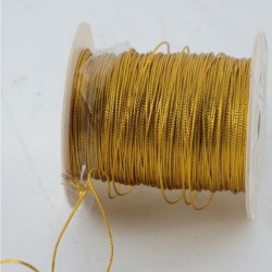 ΚΟΡΔΟΝΙ ΜΕΤΑΛΛΙΚΟ ΜΕ ΣΥΡΜΑ 1.5ΜΜΧ25Υ ΧΡΥΣΟ ΚΟΡΔΟΝΙ ΜΕΤΑΛΛΙΚΟ ΜΕ ΣΥΡΜΑ 1.5ΜΜΧ25Υ ΧΡΥΣΟ