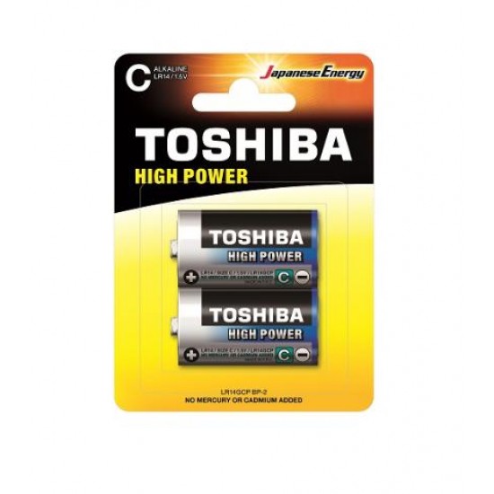 Μπαταρία Toshiba LR14 Size C Σετ 2 Τεμαχίων