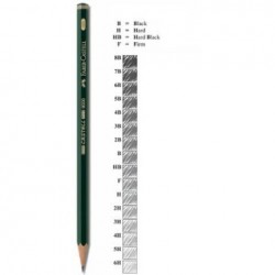 ΜΟΛΥΒΙ FABER-CASTELL N.9000 ΣΧΕΔΙΟΥ - ΔΙΑΦΟΡΑ ΜΕΓΕΘΗ ΜΟΛΥΒΙ FABER-CASTELL N.9000 ΣΧΕΔΙΟΥ - ΔΙΑΦΟΡΑ ΜΕΓΕΘΗ