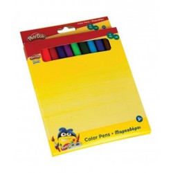 GIM ΜΑΡΚΑΔΟΡΟΙ PLAY DOH 12TMX 3ΜΜ WASHABLE GIM ΜΑΡΚΑΔΟΡΟΙ PLAY DOH 12TMX 3ΜΜ WASHABLE