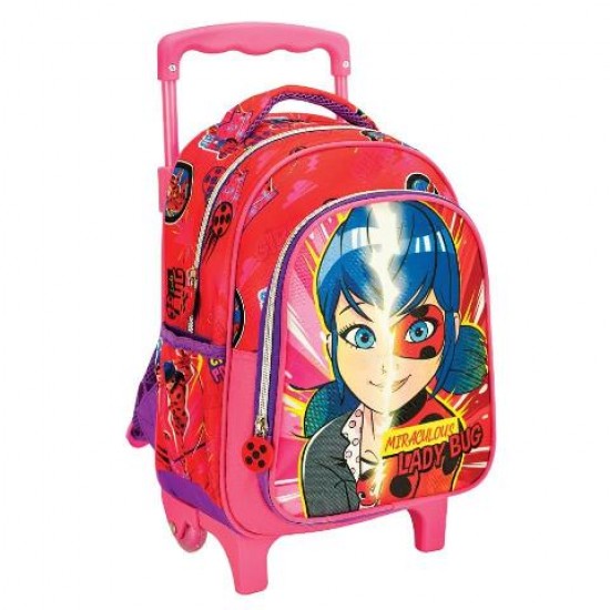 Τσάντα Trolley Νηπίου LadyBug Girl Power 346-05072 Gim BTS GIOVAS